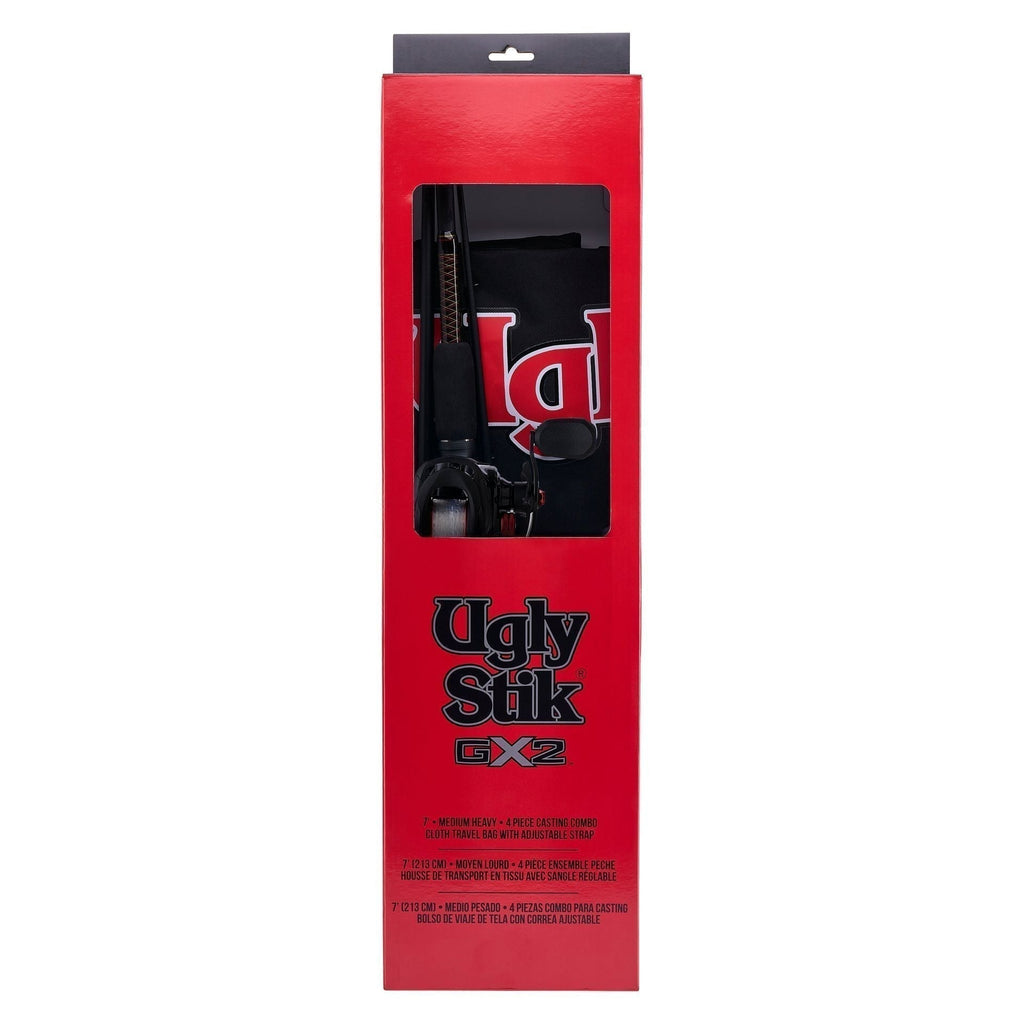 Ugly Stik GX2™ Travel Baitcast Kit
